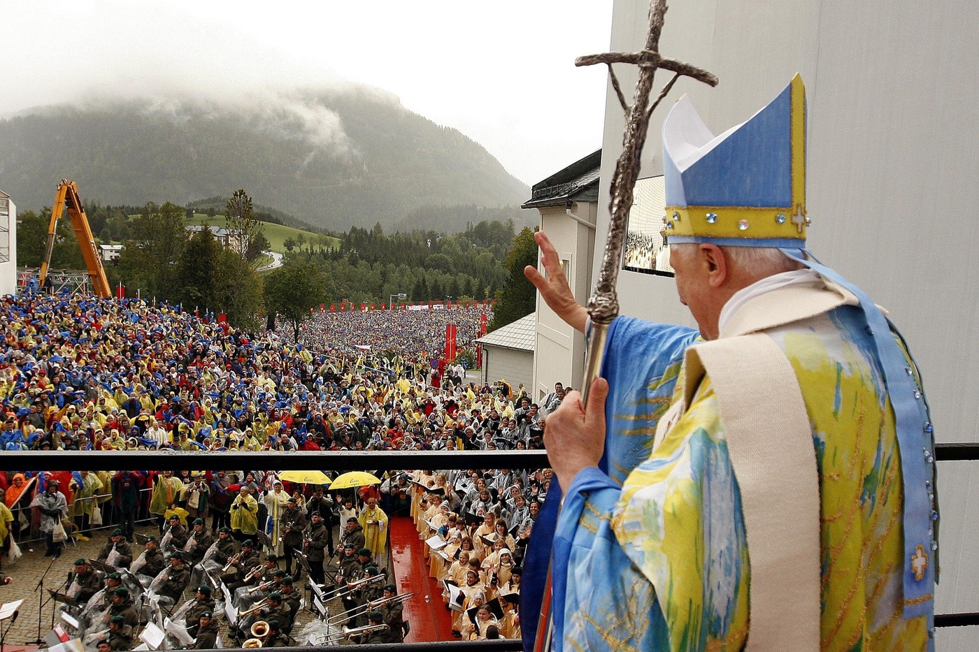 Papstgrüße zum Jahrestag seines Besuchs in Mariazell / Robert Jaeger (pool Papstgrüße zum Jahrestag seines Besuchs in Mariazell
