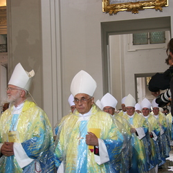 Papstbesuch Mariazell - Stm.? kathbild/Slowacek, Helgapa200709071slo,pa20070908